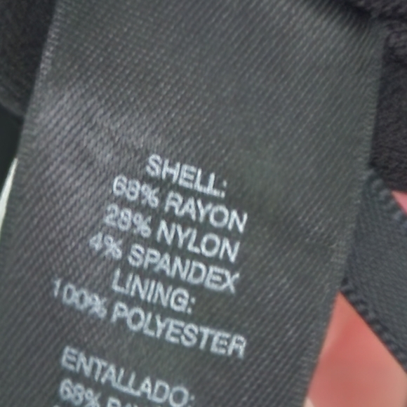 WhiteHouse BlackMarket Classic Black Concert Recita Black Fit&Flare Dress Size 6 - Picture 5 of 5